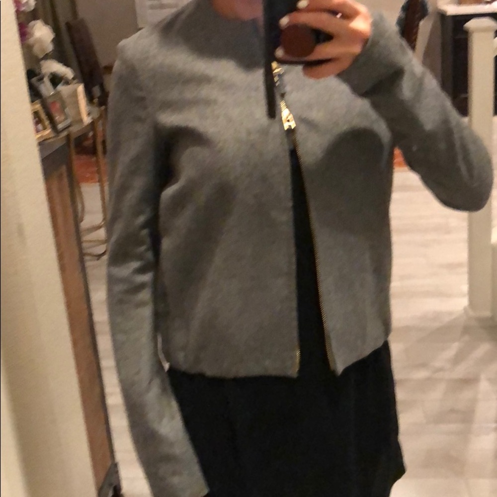 Gray Wool Jacket - image 6